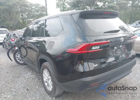 2025 Toyota Grand Highlander Xle z USA, uszkodzony, nr VIN 5TDAAAB53SS087960